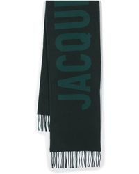 Jacquemus - L'echarpe Logo-jacquard Scarf - Unisex - Virgin Wool - Lyst