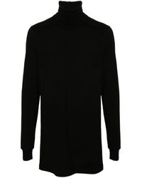 Rick Owens - Organic Cotton Roll-Neck Sweater - Lyst