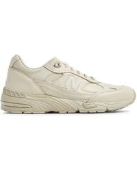New Balance - Made In Uk 991v1 Panelled Sneakers - Lyst