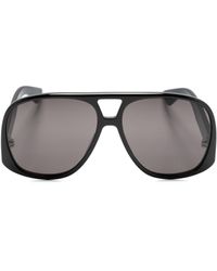Saint Laurent - Solace Pilot-frame Sunglasses - Unisex - Acetate - Lyst