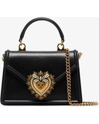 Dolce & Gabbana - Devotion Mini Top Handle Bag - Lyst