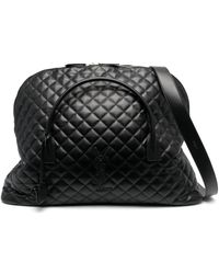 Saint Laurent - Es Giant Quilted Leather Travel Bag - Women's - Brass - Lyst
