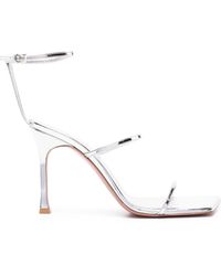 AMINA MUADDI - Maya 95mm Leather Sandals - Lyst