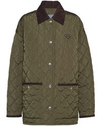 Prada - Light Re-Nylon Quilted Jacket - Lyst