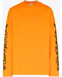 Vetements Long-sleeve t-shirts for Men | Online Sale up to 65% off 