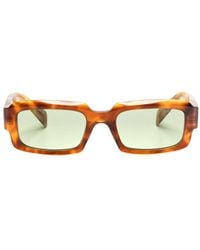 Prada - Symbole Rectangle-Frame Sunglasses - Lyst