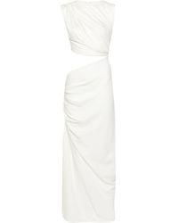 Christopher Esber - Cut-out Draped Maxi Dress - Lyst