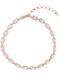 SHAY - 18k Rose Pearl And Diamond Necklace - Women's - 18kt Plated Brass/pearl - Lyst