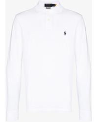 Polo Ralph Lauren - Polo Pony Long Sleeve Polo Shirt - Men's - Cotton - Lyst