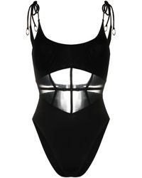 Agent Provocateur - Storme Cut-out-detailed Swimsuit - Lyst