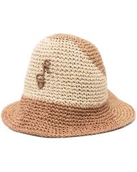 Ruslan Baginskiy - Neutral Ruslan Crochet Bucket Hat - Lyst