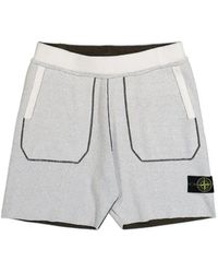 Stone Island - Double Face Shorts - Lyst