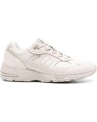 New Balance - Made In Uk 991v1 Contemporary Luxe Sneakers - Women's - Rubber/fabric/calf Leather - Lyst