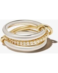 Spinelli Kilcollin - Sterling Silver Libra Petite Diamond Ring - Lyst