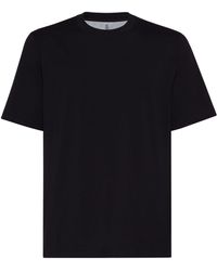 Brunello Cucinelli - Crew-neck Cotton T-shirt - Lyst
