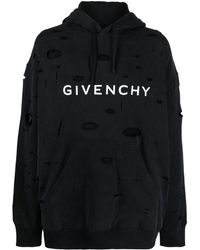 Givenchy - Felpa Oversize Con Logo - Lyst