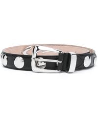 Khaite - Belt With Studs - Lyst