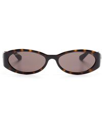 Gucci - Oval-frame Sunglasses - Lyst