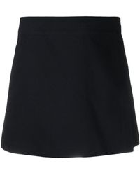 Chloé - Layered Cotton Miniskirt - Lyst