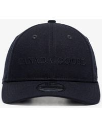 Canada Goose - Logo-embroidered Cotton Baseball Cap - Men's - Cotton - Lyst