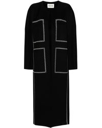 TOVE - Noelle Felted Long Coat - Women's - Polyester/wool/viscose - Lyst