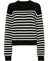Khaite - The Viola Striped Cashmere Sweater - Lyst