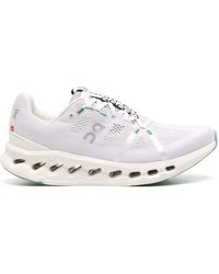 On Shoes - White Cloudsurfer Running Sneakers - Men's - Rubber/fabric - Lyst