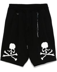MASTERMIND WORLD - Skull-Print Shorts - Lyst
