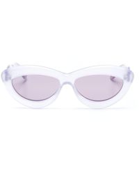 Loewe - Curvy Cat-eye Sunglasses - Lyst