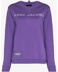 Sweat-shirt Marc Jacobs en coloris Violet Femme Vêtements Articles de sport et dentraînement Sweats 