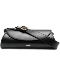 Jil Sander - Nude Leather Handbag For - Lyst