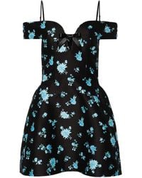 ShuShu/Tong - Floral-print Mini Dress - Lyst