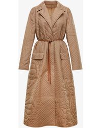 Moncler Genius 1 Moncler Jw Anderson Penbryn Trench Coat - Women's - Cotton - Brown