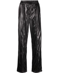 Isabel Marant - Elasticated-waistband Faux-leather Trousers - Lyst