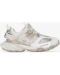 Balenciaga Rubber Track Sneaker in White / Orange (White) - Save 62% | Lyst