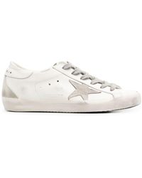 Golden Goose - Super-star Low-top Leather Sneakers - Lyst