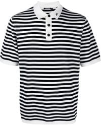 J.Lindeberg - Darrel Striped Polo Shirt - Lyst