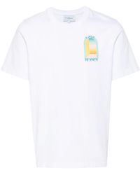 Casablancabrand - Logo Print Organic Cotton T-shirt - Unisex - Organic Cotton - Lyst