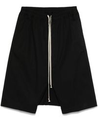 Rick Owens - 'Drawstring Pods' Bermuda Shorts - Lyst
