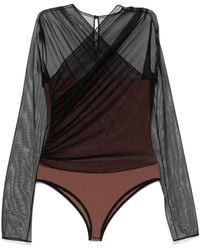 Nensi Dojaka - Mesh Bodysuit - Lyst