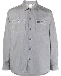Nudie Jeans - Vicent Striped Shirt - Lyst