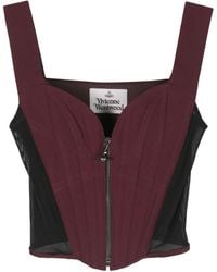Vivienne Westwood - Pleated Panelled Corset Top - Lyst