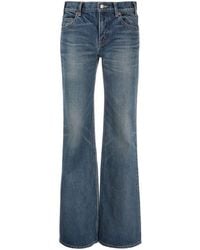 Celine - Low-rise Flared Jeans - Lyst