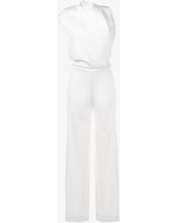 osman draped jumpsuit
