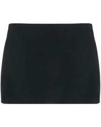 KHAITE - Jett Tailored Mini Skirt - Lyst