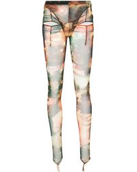 Puppets and Puppets - Carly Graphic-print leggings - Women's - Polyester/elastane - Lyst