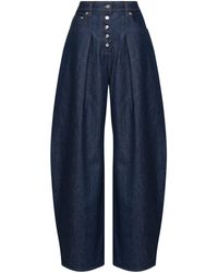 Jacquemus - Le De-nimes Ovalo Balloon Jeans - Women's - Regenerative Cotton - Lyst