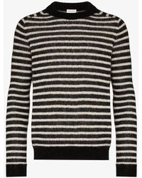 X-Future Men Crew Neck Pullover Knit Long Sleeve Slim Fit Sweater