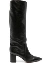 Paris Texas - Anja 70 Leather Boots - Lyst