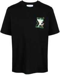 Casablancabrand - Le Jeu Graphic-print T-shirt - Unisex - Organic Cotton - Lyst